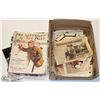 Image 1 : BOX OF 1930,40'S MAGAZINES AND NEWSPAPERS