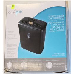 6 SHEET CROSS CUT SHREDDER