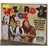 Image 1 : NEW "THE WIZARD OF OZ" TIN SIGN (USA 12"X16")