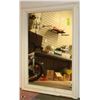 Image 1 : WOOD FRAMED MIRROR