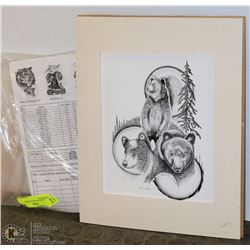 TIMBER BEAR ART BY TENNY WHITEFIELD