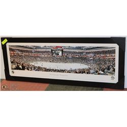 NEW FRAMED 16X43 NHL PITTSBURG PENGUINS ARENA PIC