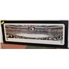Image 1 : NEW FRAMED 16X43 NHL PITTSBURG PENGUINS ARENA PIC