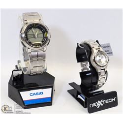 SET OF 2 NEW WATCHES MENS & LADIES