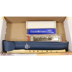 SET OF 2 VINTAGE HARMONICA ECHO M.