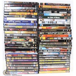BOX OF DVDS