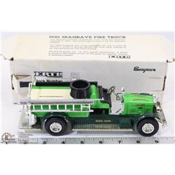 ERTL DIECAST 1926 SEAGRAVE FIRE TRUCK 1/30 SCALE