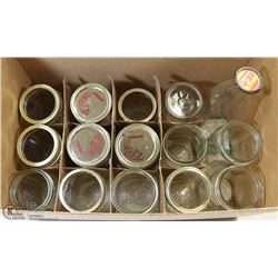 BOX FULL OF JARS