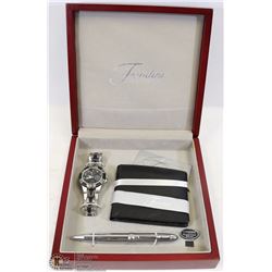 NEW FONTINI WATCH/WALLET/PEN SET