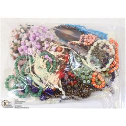 BAG OF COSTUME JEWELRY