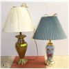 Image 1 : 2 DECORATIVE TABLE LAMPS