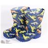Image 1 : PAIR OF BOYS LITE-UP RUBBER BOOTS SIZE 5