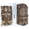 Image 1 : 2 CERAMIC SOUTH AMERICAN NATIVE HEADS