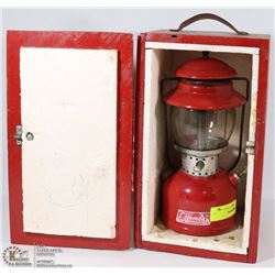 COLEMAN LANTERN IN CASE