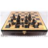 Image 1 : LARGE CHESS SET STONE PIECES