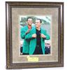 Image 1 : 15 X 17 FRAMED MIKE WEIR/TIGER WOODS PIC