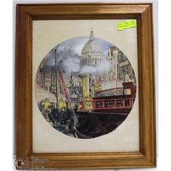 IAN TAYLER PAINTING OF ST. PAULS CATHEDRAL WITH