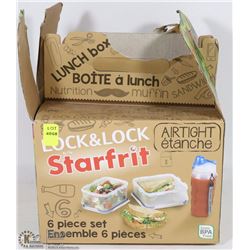 LOCK & LOCK STARFRIT 6PC SET