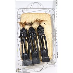 SEE NO EVIL HEAR NO EVIL SPEAK NO EVIL PYGMIES IN