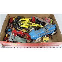 FLAT OF ASSORTED DIE CAST INCLUDING MOTOR MAX AND