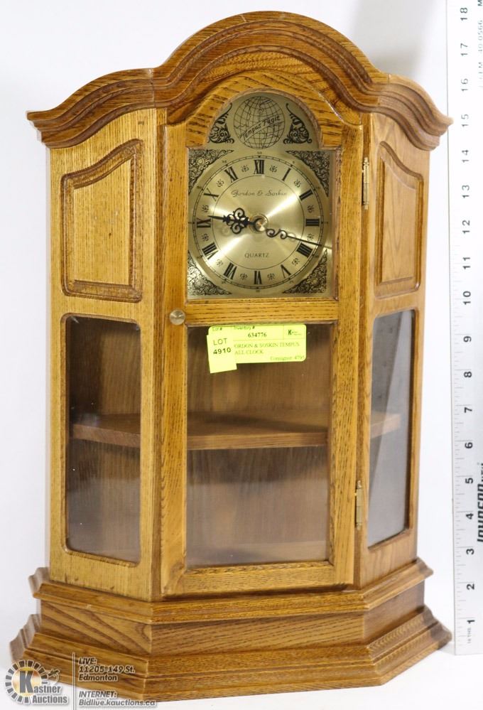 WOOD GORDON & SOSKIN TEMPUS FUGIT WALL CLOCK