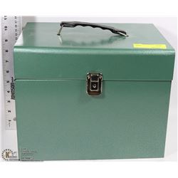 METAL CASH BOX W/ NO KEY