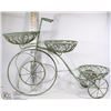 Image 1 : LARGE METAL BIKE FLOWER PLANTER