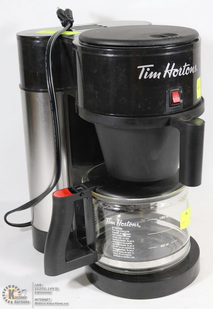 TIM HORTONS BRANDED COFFEE MAKER