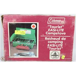 COLEMAN TOURIST EASYLITE CAMP STOVE IN BOX