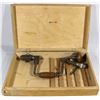 Image 1 : VINTAGE HAND DRILL IN WOOD BOX