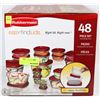 Image 1 : RUBBERMAID 48 PC EASYFIND LID SET