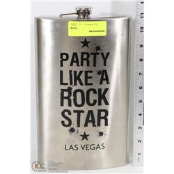 OVERSIZED NOVELTY PARTY LIKE A ROCK STAR FLASK