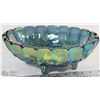 Image 1 : CARNIVAL GLASS FOOTED DISH