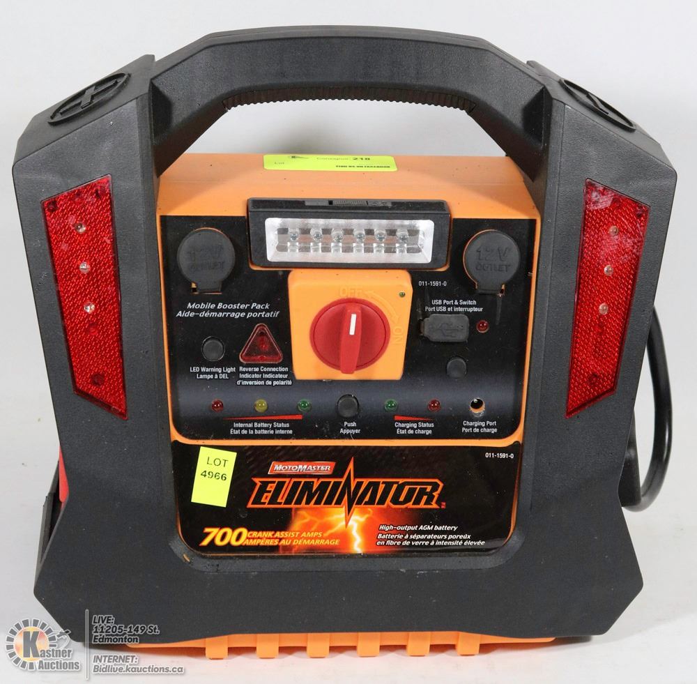 MOTOMASTER ELIMINATOR MOBILE BOOSTER PACK