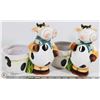 Image 1 : 2 COW PLANTERS