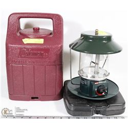 COLEMAN PROPANE LANTERN IN CASE