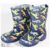Image 1 : PAIR OF BOYS LITE-UP RUBBER BOOTS SIZE 7