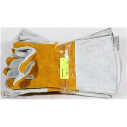 BUNDLE OF HEAVY DUTY WORK GLOVES SIZE LARGE