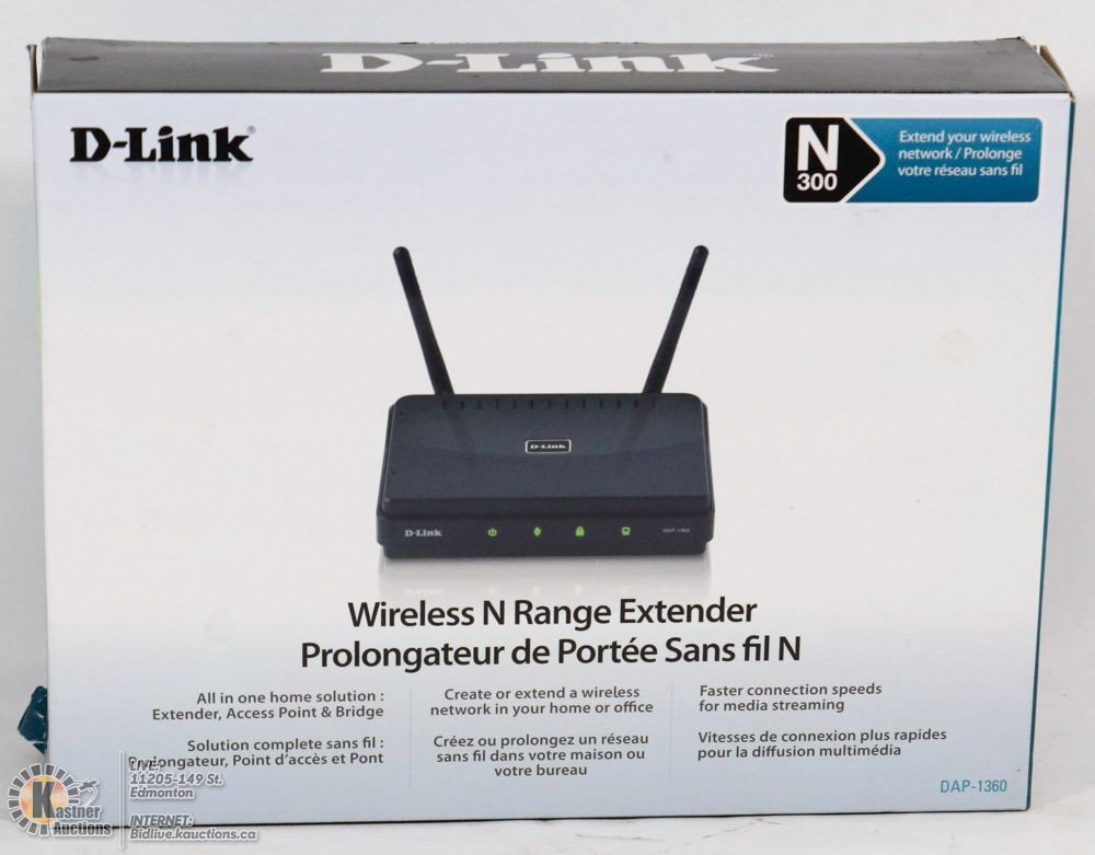 D Link Wireless N Range Extender N300 Dap 1360