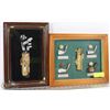 Image 1 : SET OF 2 3D GOLF THEMED WALL DISPLAY