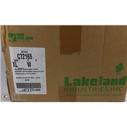 CASE OF NEW LAKELAND DISPOSABLE CHEMICAL HAZMAT