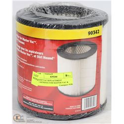 SHOP VAC REPLACEMENT CARTRIDGE FOR MASTER VAC &