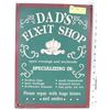 Image 1 : DAD'S FIX-IT SHOP METAL SIGN