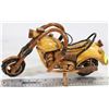 Image 1 : WOODEN MOTORCYCLE DISPLAY