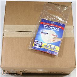 BOX OF 100 FINISH AND RESOLVE DISHWASHING TABS