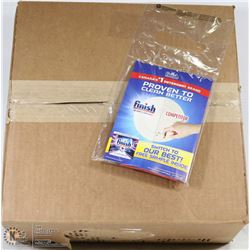 BOX OF 100 FINISH AND RESOLVE DISHWASHING TABS