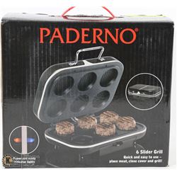 NEW PADERNO 6 SLIDER GRILL