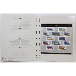 COMPLETE STAMP SET - CANADA HISTORIC LAND