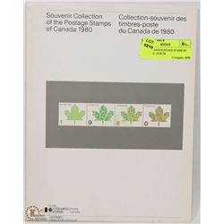 1980 CANADA POSTAGE STAMP IN ORIGINAL ALBUM