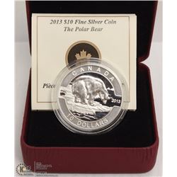 POLAR BEAR SILVER FINE SILVER COIN